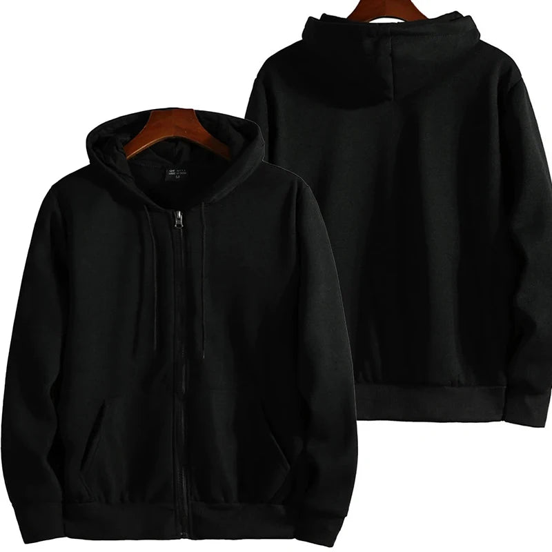 Men’s Relaxed-Fit Zip-Up Hoodie