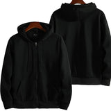 Men’s Relaxed-Fit Zip-Up Hoodie