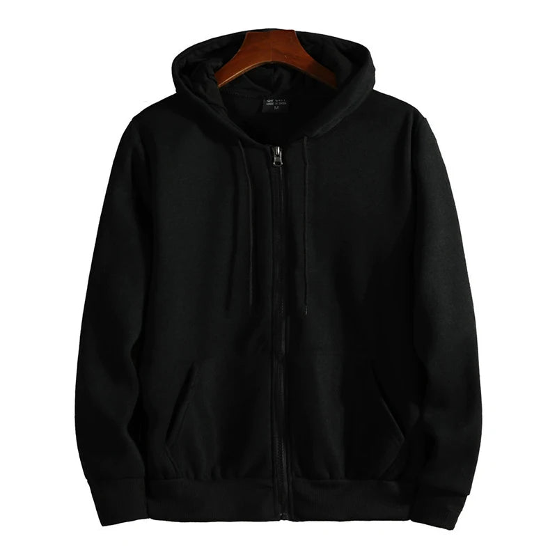 Men’s Relaxed-Fit Zip-Up Hoodie