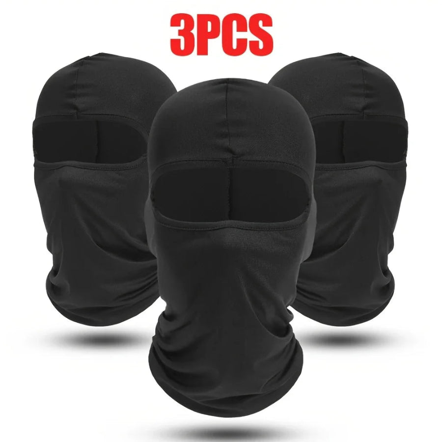 3-Pack Quick-Dry Balaclava Face Masks