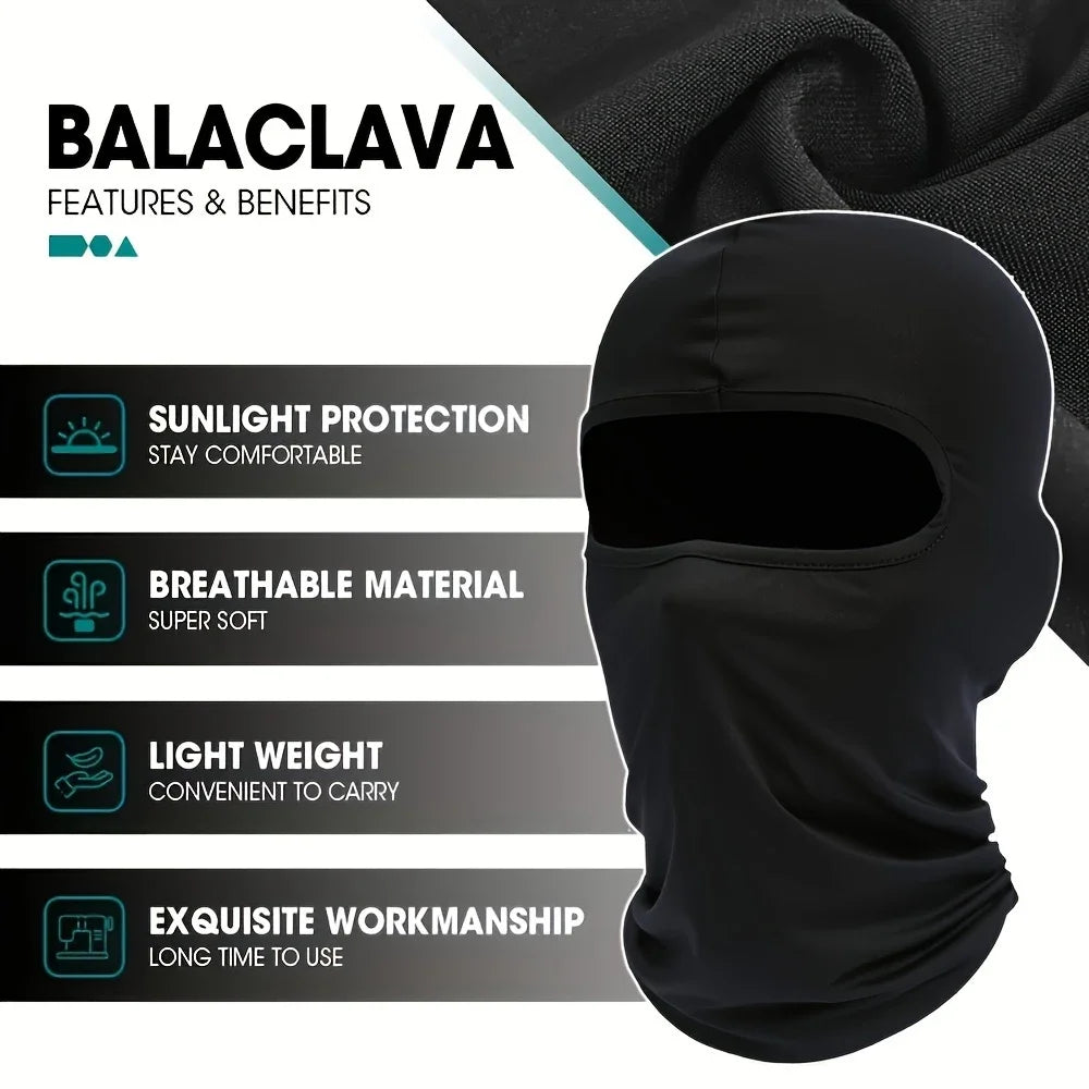 3-Pack Quick-Dry Balaclava Face Masks