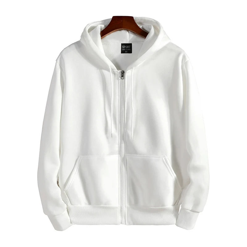 Men’s Relaxed-Fit Zip-Up Hoodie